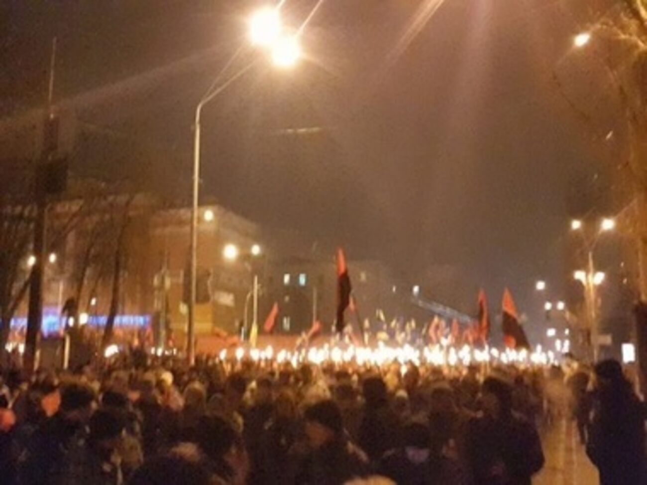 Шествие началось от парка Шевченко