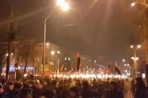 Шествие началось от парка Шевченко