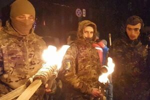 Марш был посвящен памяти Бандеры