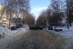 Одесситы перекрыли дорогу