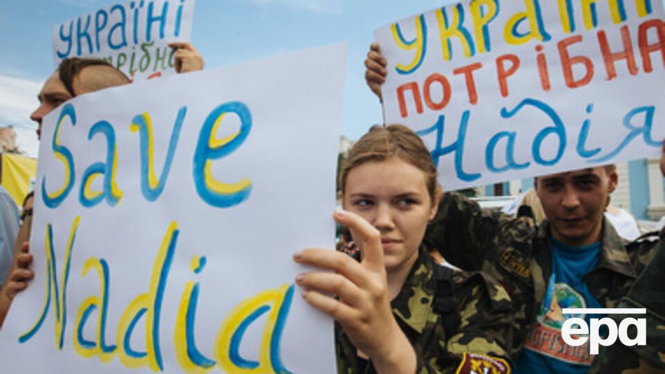 Надежда Савченко находится в российском заключении с июля