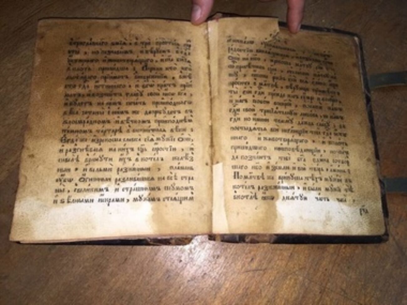 Древнюю книгу хотели вывезти в Россию
