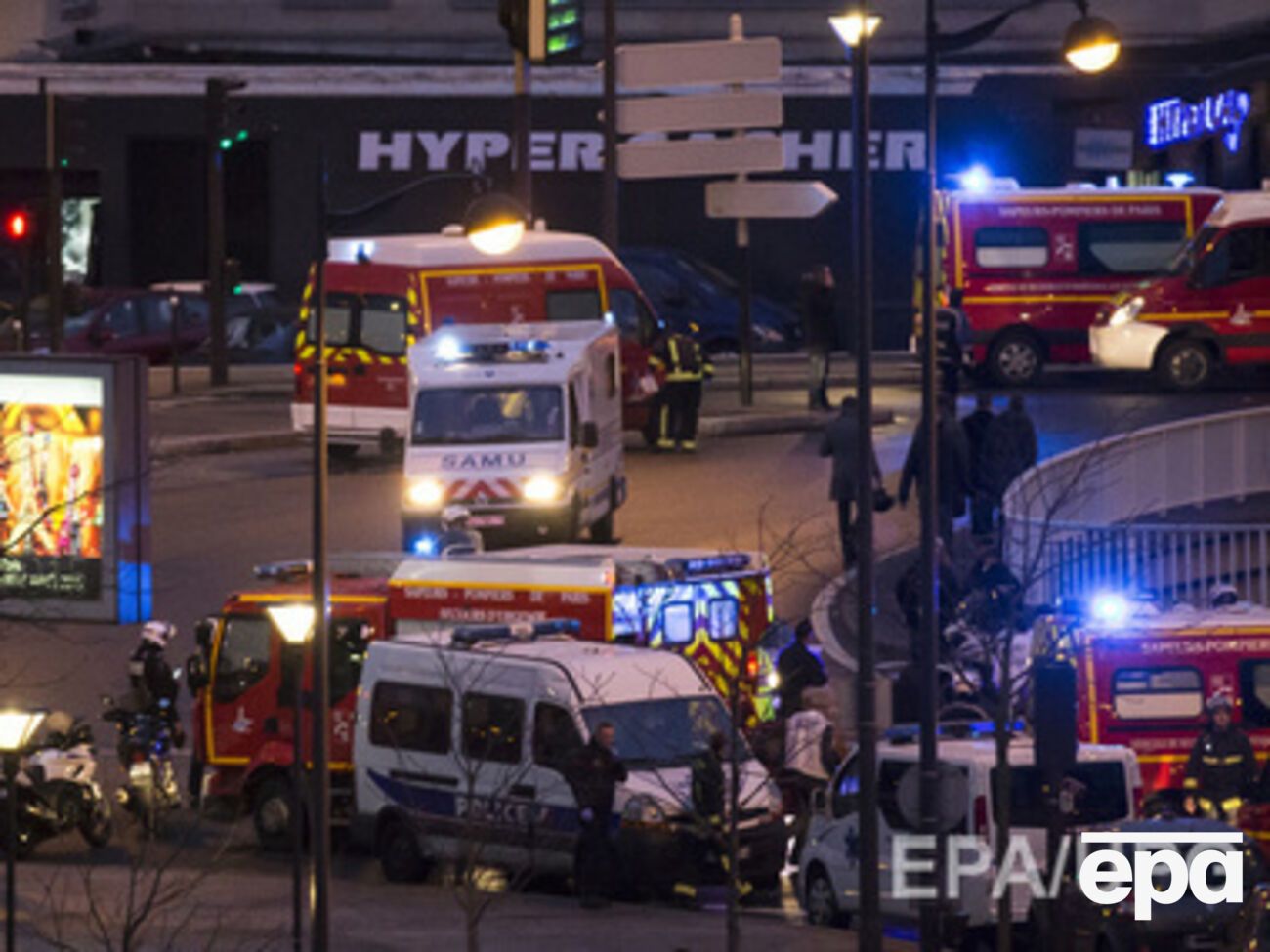 Теракт в магазине кошерных продуктов произошел 9 января