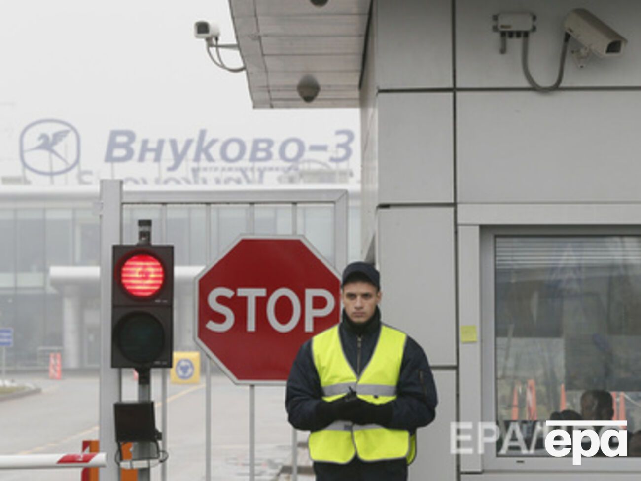 Снегопад мешает нормальной работе аэропортов