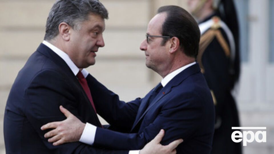 Порошенко: Украина понимает боль Франции