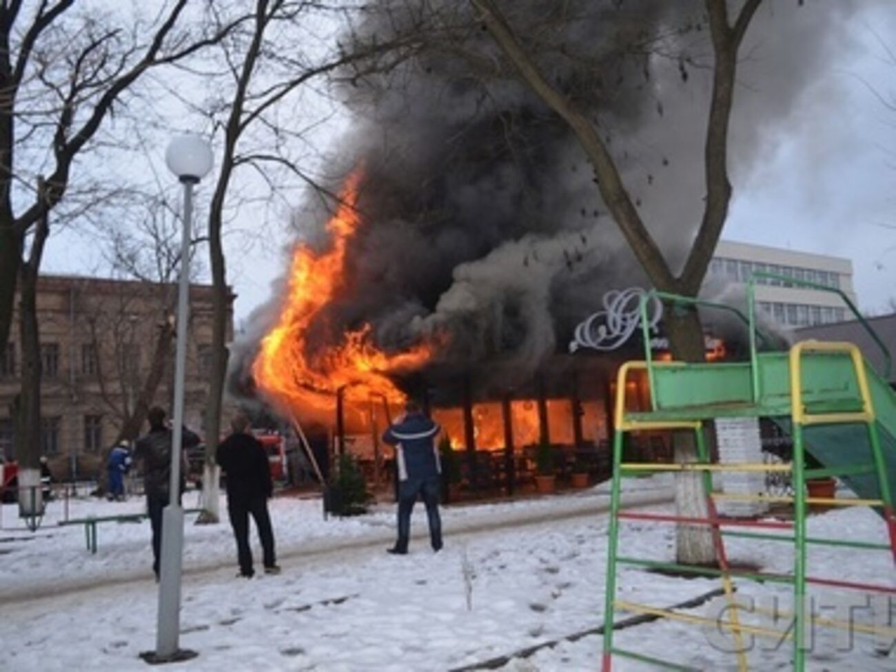 В Измаиле взорвался газовый баллон