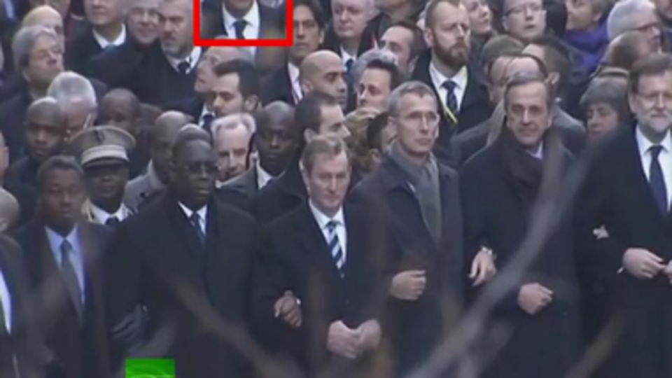 Представителю России не нашлось места в первом ряду