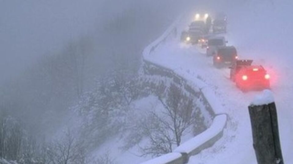 Во время схождения лавины никто не пострадал