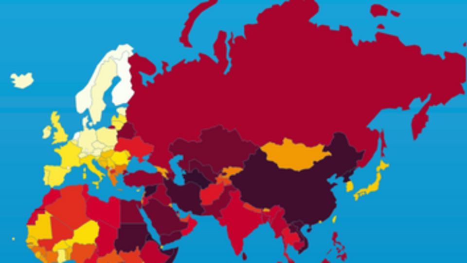 Самая свободная пресса в Скандинавских странах и Голландии