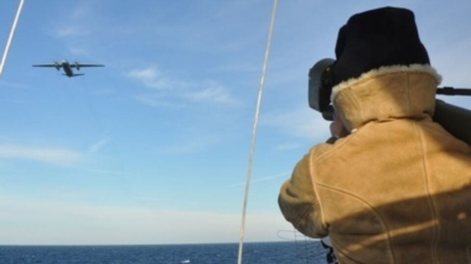 Военные отработали взаимодействие кораблей и авиации в боевых условиях