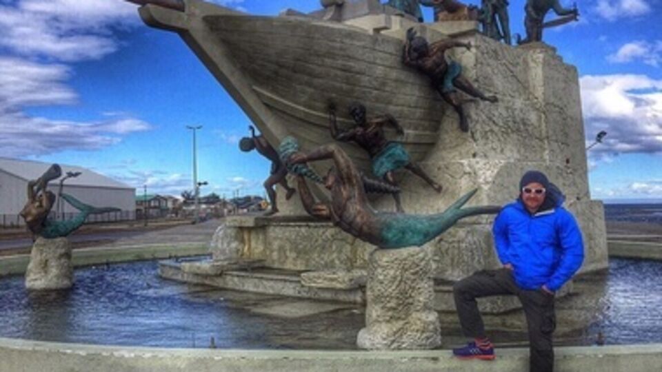 Сидякин на пути в Антарктиду. 8 января