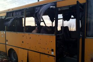 Представители ОБСЕ посетили место обстрела рейсового автобуса под Волновахой