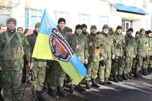 Среди добровольцев --- 70 бойцов спецбатальона "Винница"