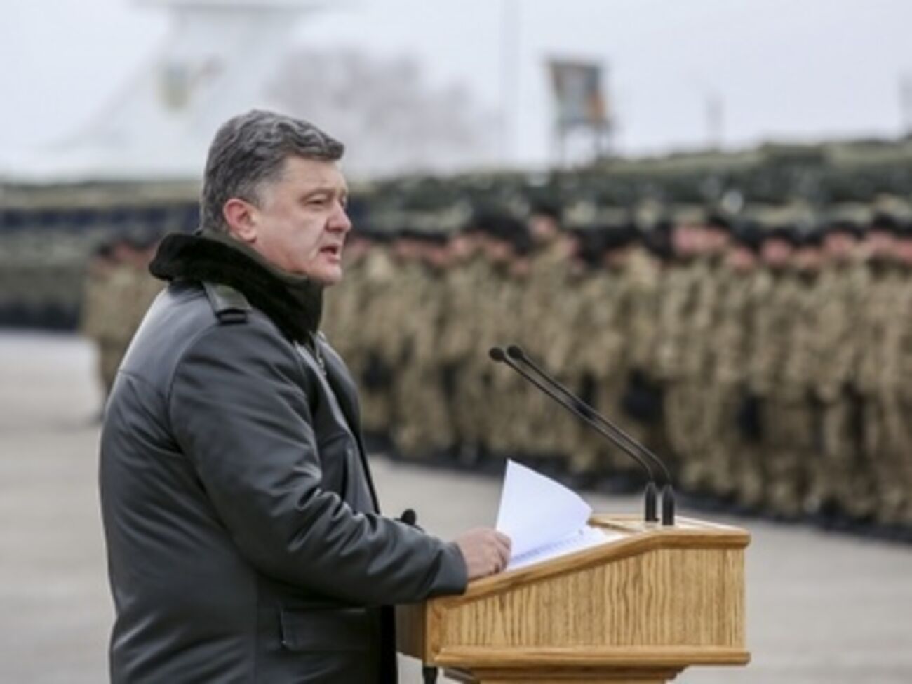 Порошенко направил указ о частичной мобилизации на рассмотрение ВР