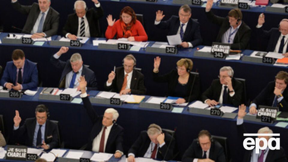 Европарламент принял резолюцию с поддержкой Украины