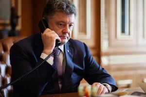 Петр Порошенко поговорил по телефону с Нурсултаном Назарбаевым