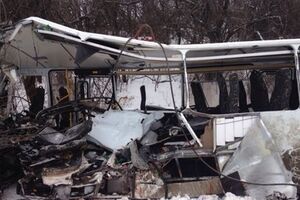 ДТП, в котором погибли 12 военных, произошло 5 января вблизи Артемовска