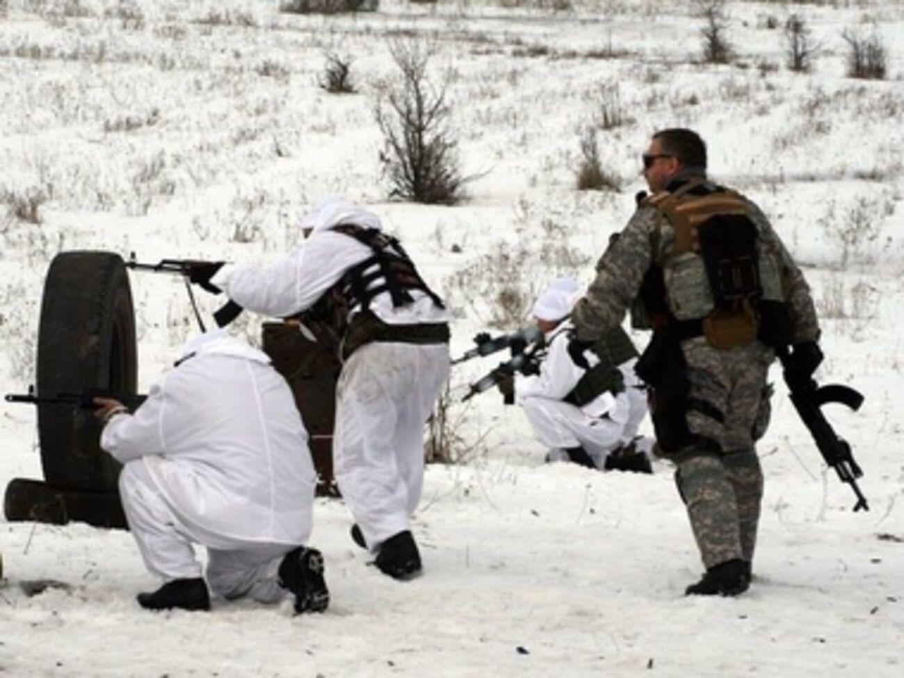 Тренировка разведывательных подразделений