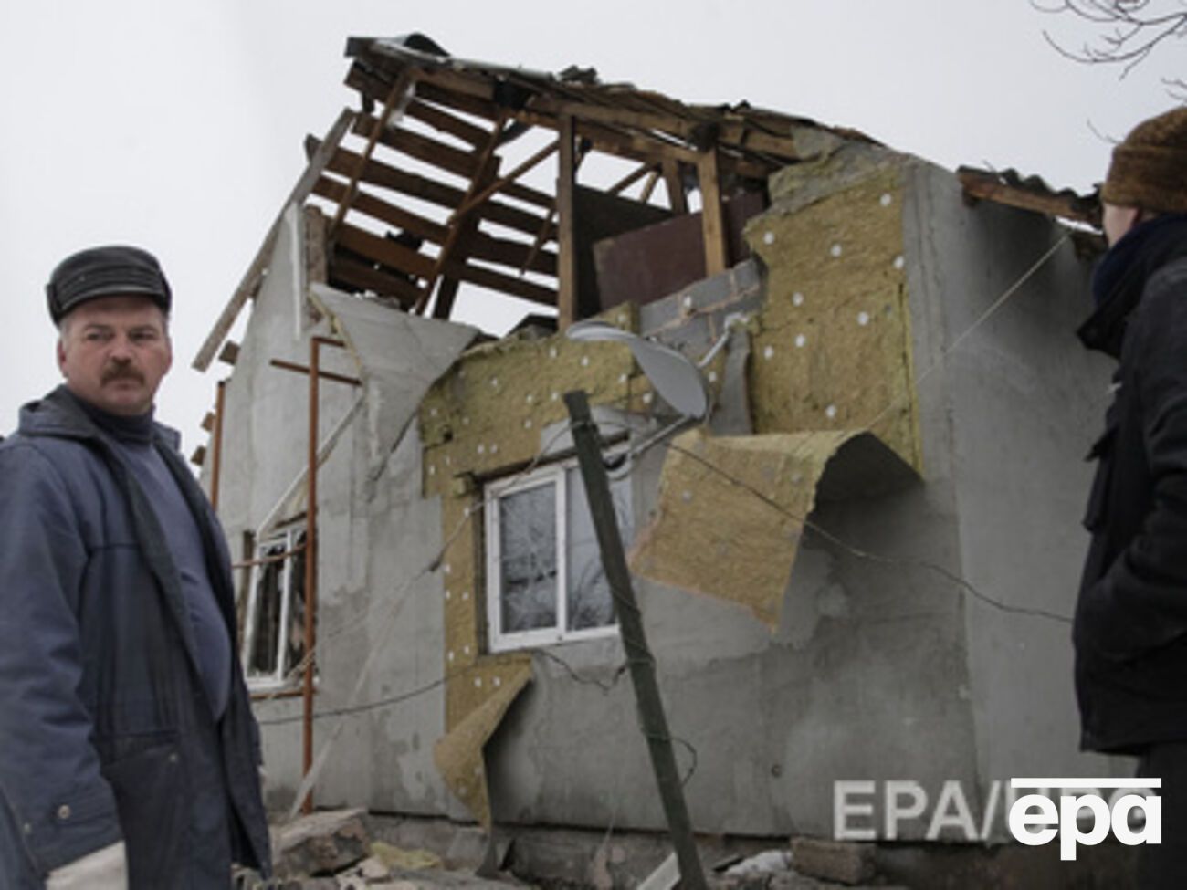 Снаряд попал в частный дом, где находились дети