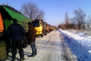 Грузовики с углем прибыли из "ЛНР"