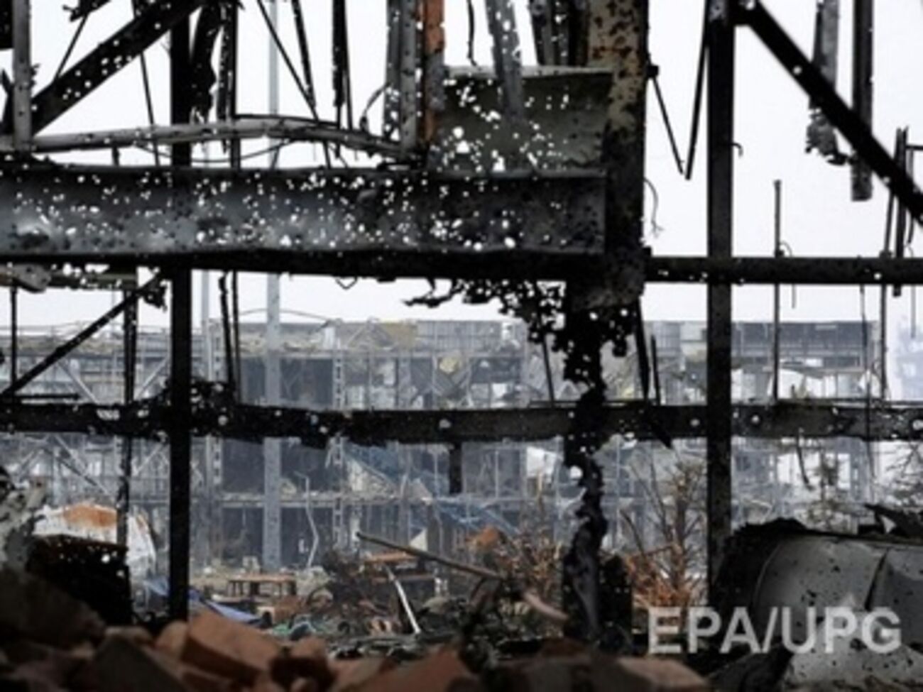 Из нового терминала донецкого аэропорта вывезли всех раненых бойцов ВСУ