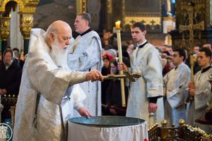 Филарет проведет традиционные в этот день ритуалы