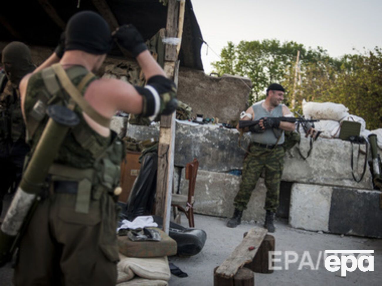 Боевики орудуют на Донбассе с весны 2014 года