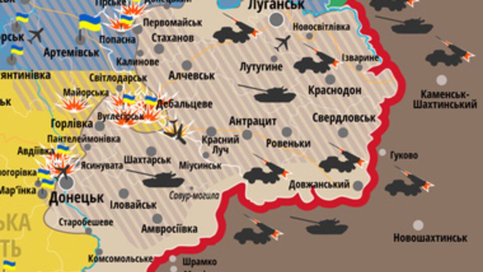 Ситуация на Донбассе остается напряженной