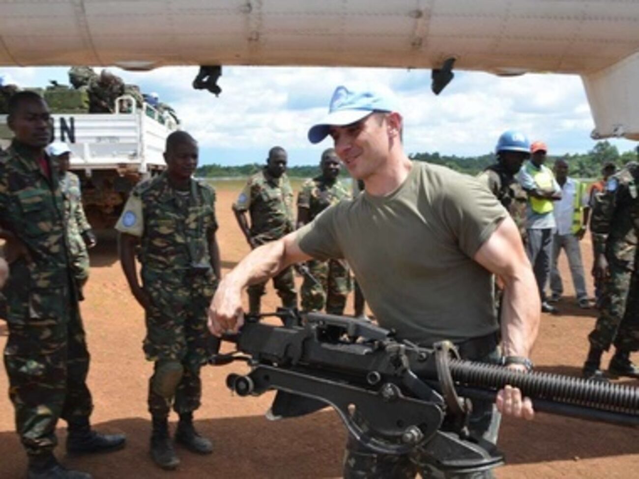 Украинский миротворец в Конго
