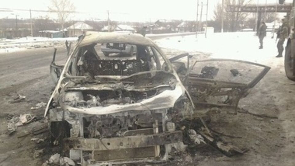 Во время перестрелки, когда погиб Александр Беднов, был сожжен его автомобиль и машина охраны