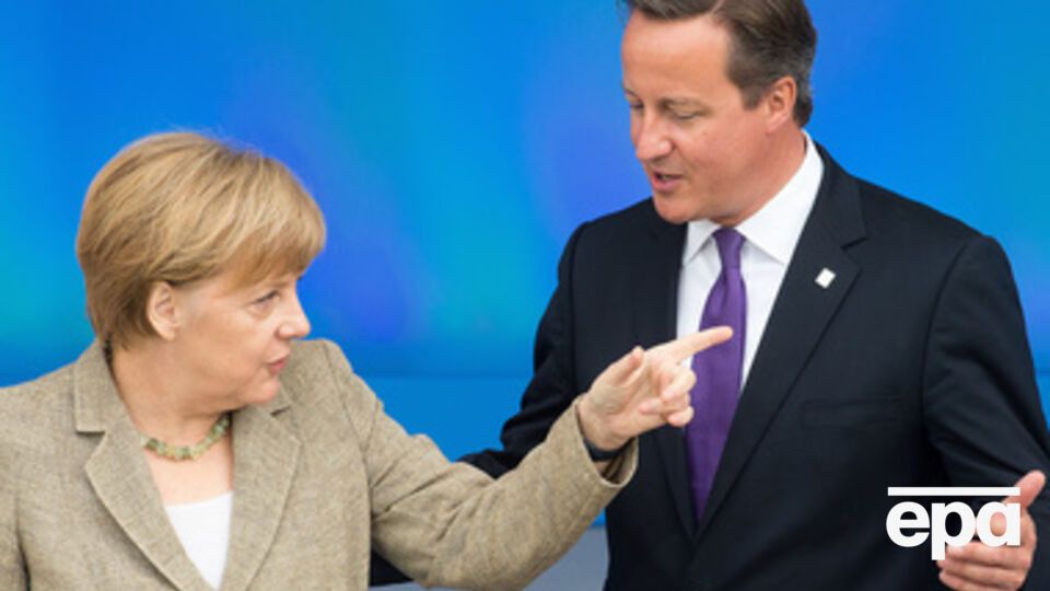 Меркель и Кэмерон встретятся 7 января