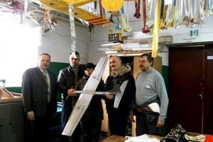 Самодельный беспилотник отправится в зону АТО