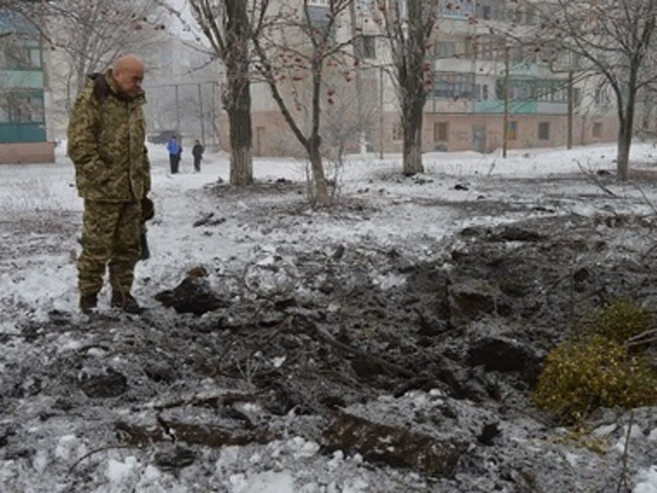 Москаль заверил, что "казаки" восстановят разрушенные дома
