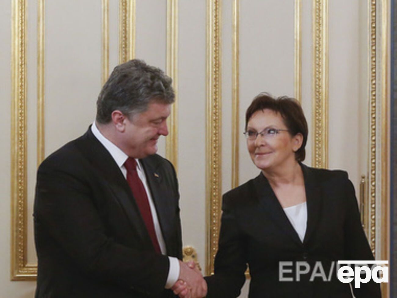 Порошенко и Копач накануне обсудили вопросы сотрудничества двух государств