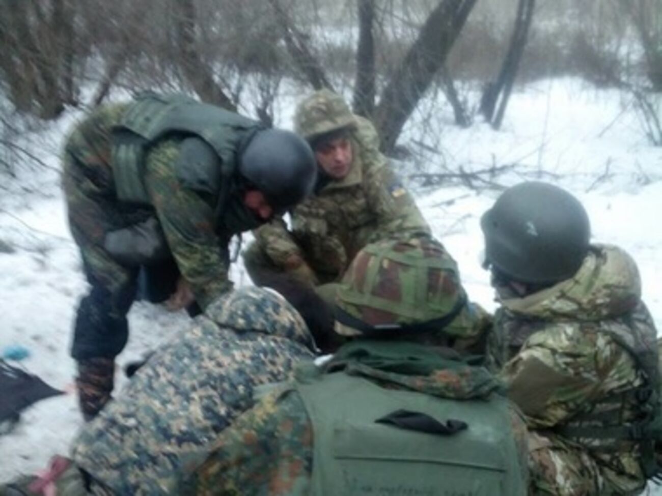 Из донецкого аэропорта эвакуировали раненых бойцов