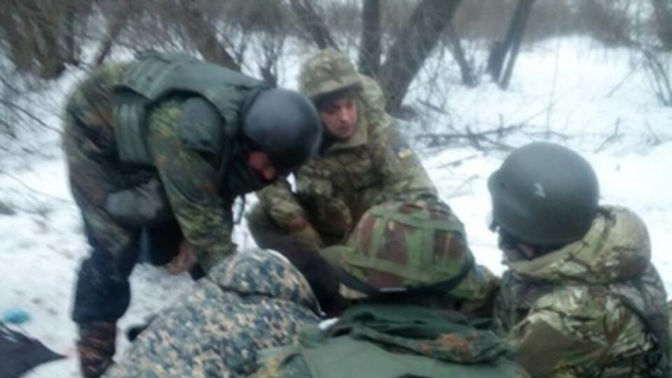 Из донецкого аэропорта эвакуировали раненых бойцов