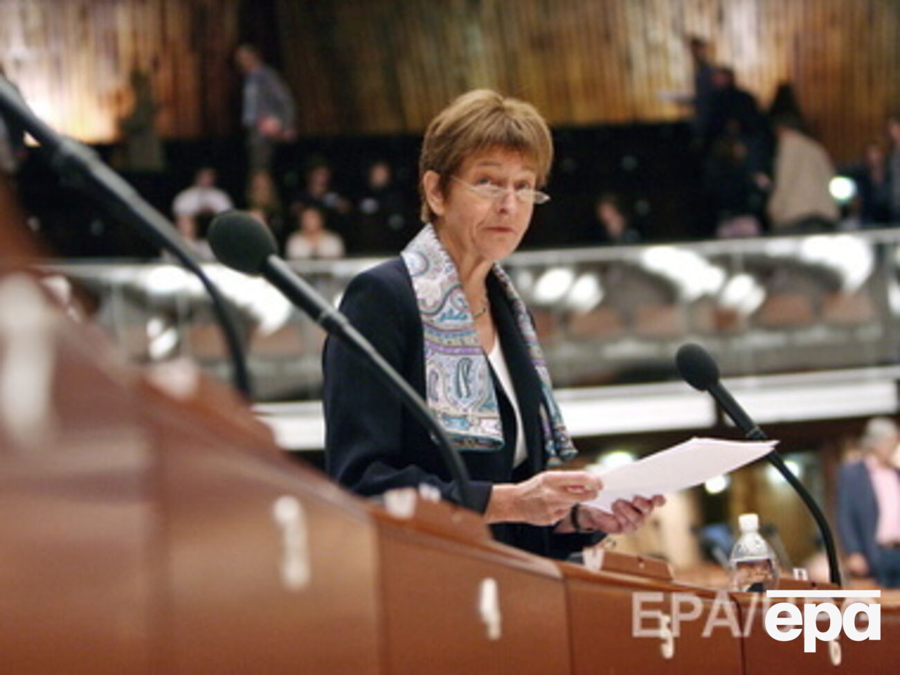 В письме Брассер отметила, что состояние здоровья украинской летчицы критическое вследствие голодания