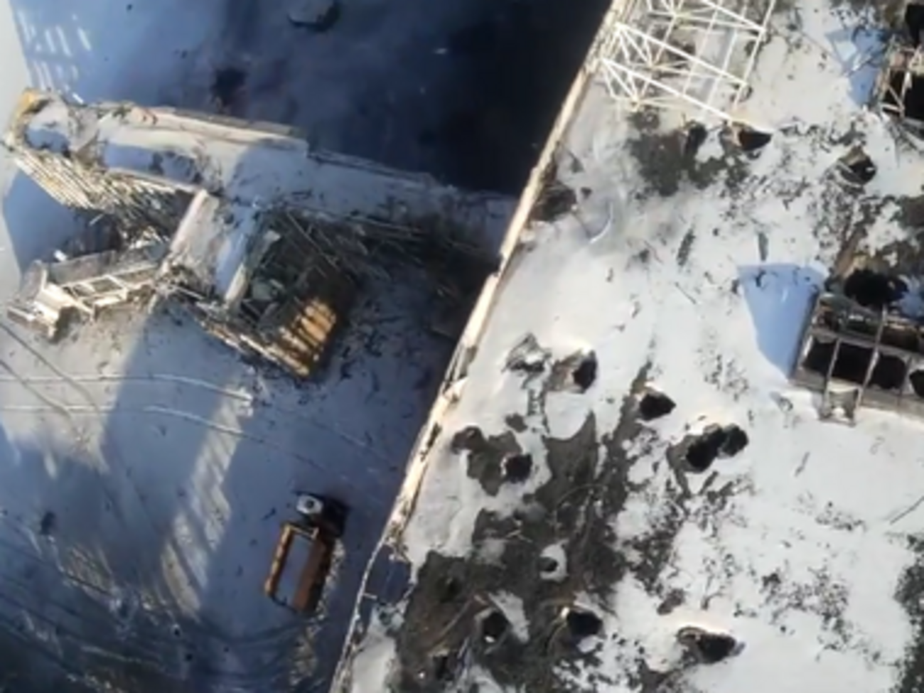 Украинские военные оставили донецкий аэропорт