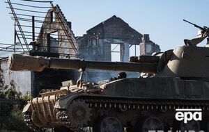 По словам местных жителей, в городе Стаханов насчитывается около 70 российских танков