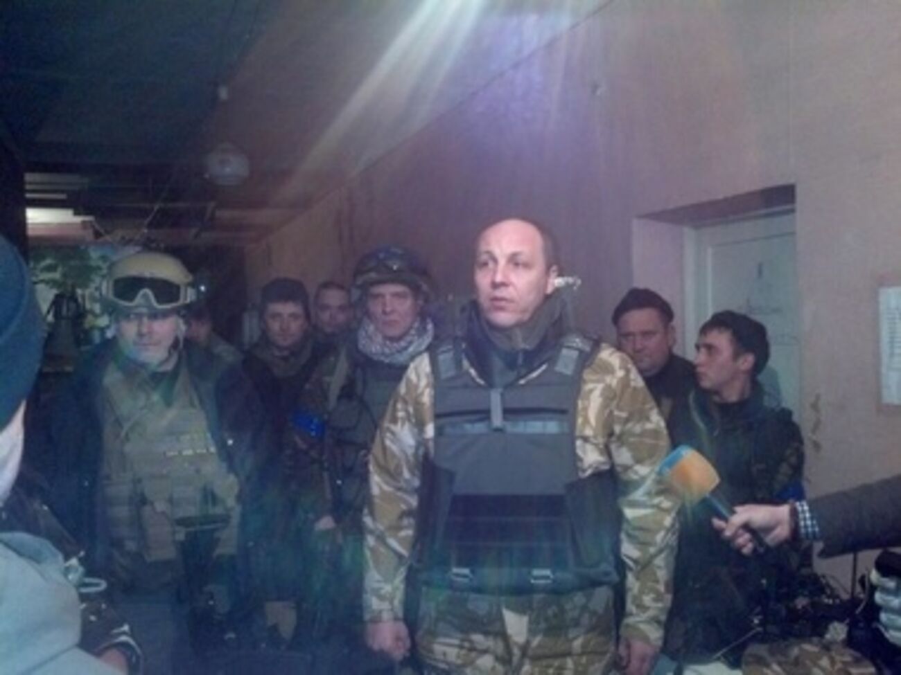 Парубий: Также в результате обстрела уничтожено несколько домов