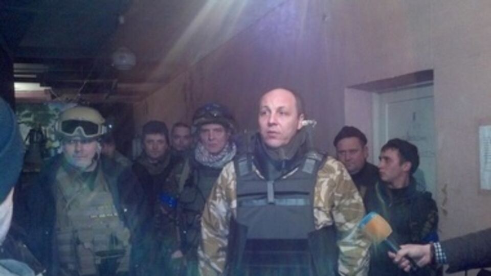 Парубий: Также в результате обстрела уничтожено несколько домов