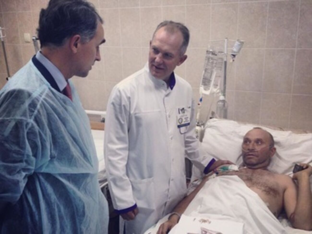 В украинских больницах лечится 21 тяжелораненый боец