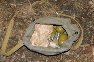 Найденные в тайнике боеприпасы