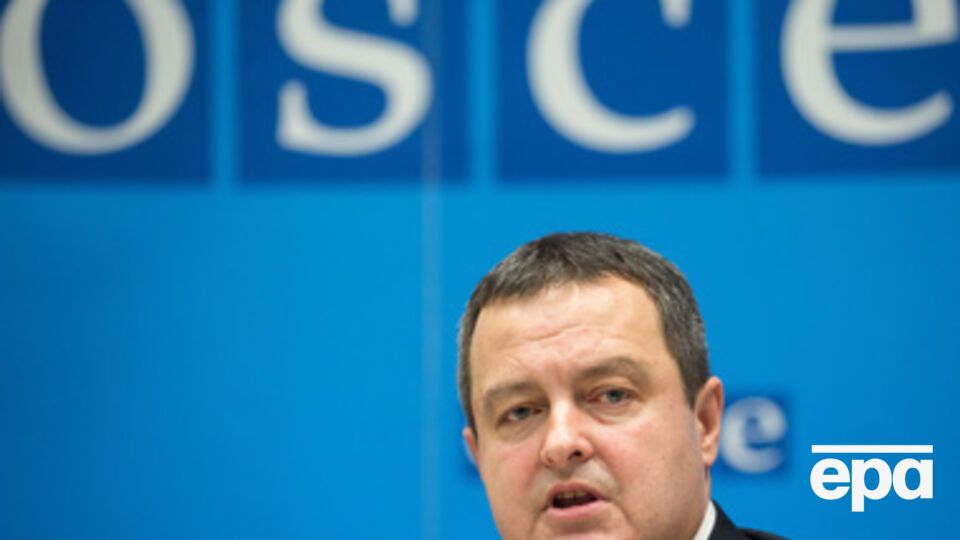 Дачич призвал к прекращению огня на востоке Украины