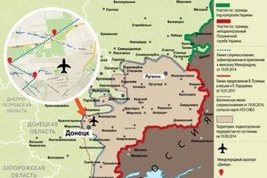 Линия разграничения согласно Минскому протоколу