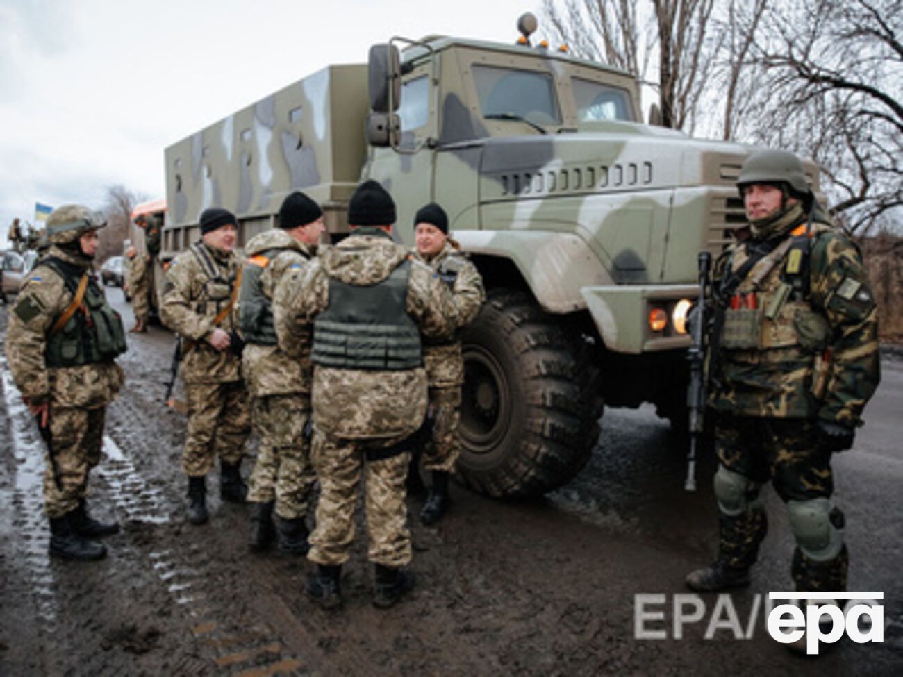 Силы АТО не покидали поселок Красный Партизан, заявили в Минобороны