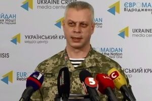 Лысенко: Боевики интенсивно обстреливают позиции украинской армии