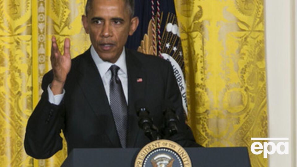 Обама: Надо учитывать, что в военной области Россия мощнее, чем Украина