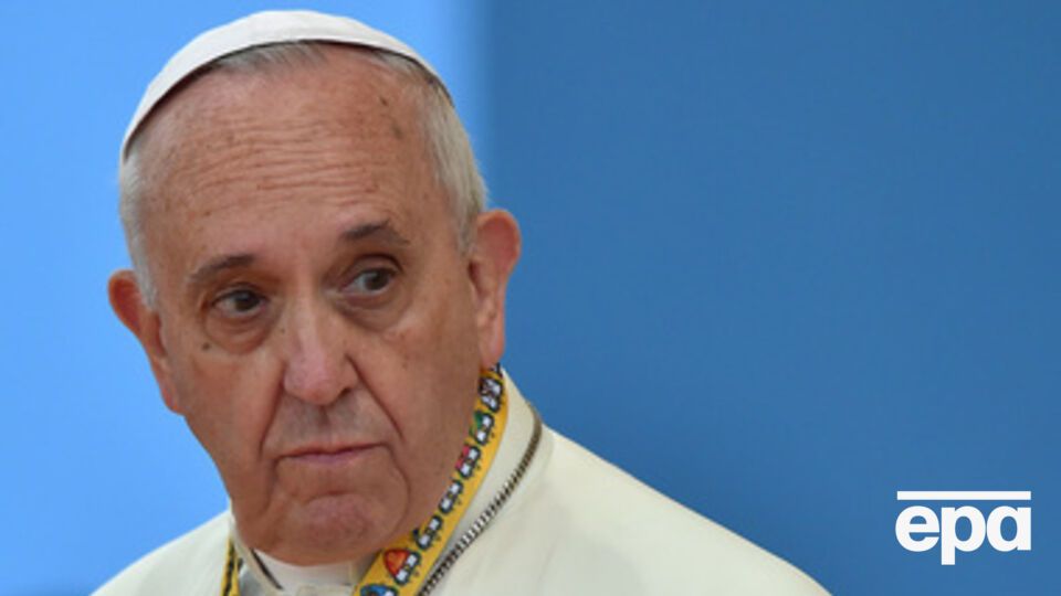 Папа римский призвал прекратить насилие на востоке Украины