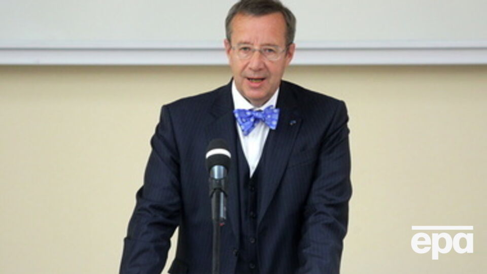 Тоомас Хендрик Ильвес хочет новых санкций для России